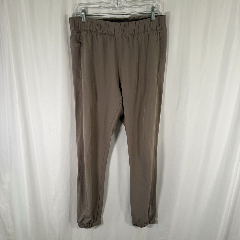 Balance Collection Joggers Men's Medium Brown Pull On Zip Pocket Lightweight
